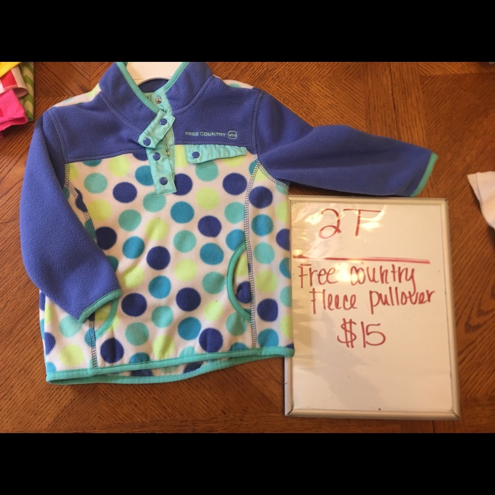 Fleece pullover